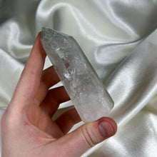 Load image into Gallery viewer, Partially Polished Chlorite Quartz Tower