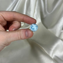 Load image into Gallery viewer, Turtle-back Pattern Chatoyant Larimar Sphere A