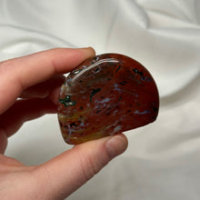 Load image into Gallery viewer, Vibrant Red Veinless Ocean Jasper Freeform