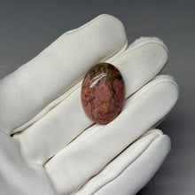 Load image into Gallery viewer, Rhodonite Cabochon 35ct