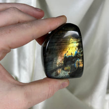 Load image into Gallery viewer, Pink and Silver Labradorite Freeform