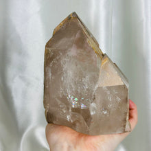 Load image into Gallery viewer, XXL Lithium x Chlorite Quartz Elestial “Castle” (4lb 1.8oz)