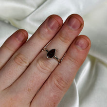 Load image into Gallery viewer, Size 6 Sterling Silver Druzy Agate Geode Ring C