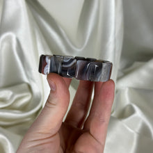 Load image into Gallery viewer, Botswana Agate Beaded Stretch Bangle A