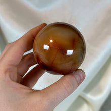 Load image into Gallery viewer, Druzy Carnelian Sphere (10oz)