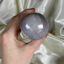 Load image into Gallery viewer, XL Pastel Sea Jasper Mushroom Carving B