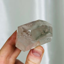 Load image into Gallery viewer, Lithium x Chlorite Quartz Partially Polished Tower B