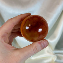 Load image into Gallery viewer, Quartzy Carnelian Sphere (8oz)