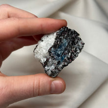 Load image into Gallery viewer, Kyanite and Garnet Specimen A