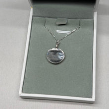 Load image into Gallery viewer, Sterling Silver Full Moon Necklace (The Sterling Collection Release 002)
