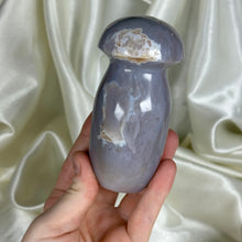 Load image into Gallery viewer, XL Pastel Sea Jasper Mushroom Carving B