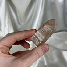 Load image into Gallery viewer, Partially Polished Hematite Quartz Tower F with Phantoms