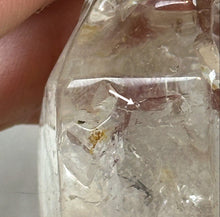 Load image into Gallery viewer, Quartz Skull Tower Carving with 2 Moving Enhydros A