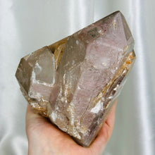 Load image into Gallery viewer, XXL Lithium x Chlorite Quartz Elestial “Castle” (4lb 1.8oz)