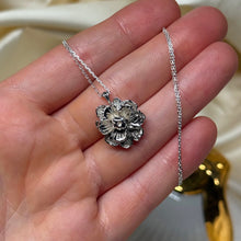 Load image into Gallery viewer, Sterling Silver Flower Necklace D (The Sterling Collection Release 003)