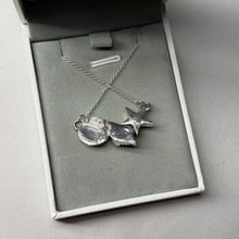 Load image into Gallery viewer, Sterling Silver Seashell Trio Necklace (The Sterling Collection Release 001)