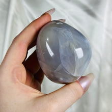 Load image into Gallery viewer, Blue Chalcedony Chunky Palmstone 3