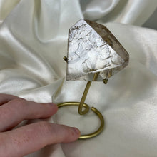 Load image into Gallery viewer, Partially Polished Citrine on Stand