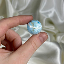 Load image into Gallery viewer, AA Larimar Sphere B