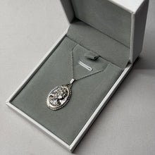 Load image into Gallery viewer, Sterling Silver Framed Cameo Necklace (The Sterling Collection Release 001)