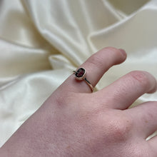 Load image into Gallery viewer, Sz 5 Sterling Silver Raw Watermelon Tourmaline Ring