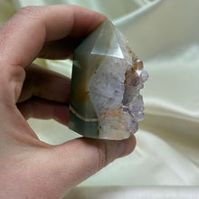 Load image into Gallery viewer, Amethyst with Agate Tower D