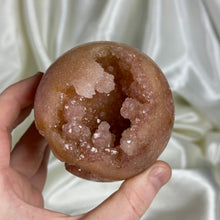 Load image into Gallery viewer, Druzy Pink Amethyst Sphere