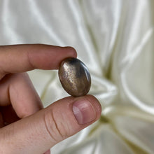 Load image into Gallery viewer, Black Sunstone Cabochon E