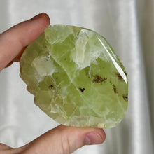 Load image into Gallery viewer, RARE! Australian Prehnite with Dendrites Slab G
