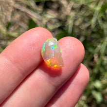 Load image into Gallery viewer, Faceted Ethiopian Opal Sterling Silver Ring or Necklace Custom: READ FULL DESCRIPTION (Copy)