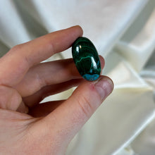Load image into Gallery viewer, Malachite Chrysocolla Shiva Carving A