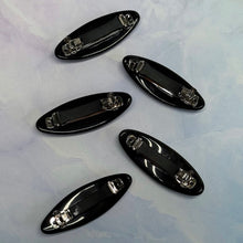 Load image into Gallery viewer, Obsidian Crystal Hair Clips