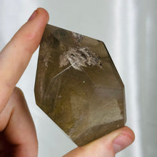 Load image into Gallery viewer, Rutilated Smoky Quartz Freeform with Garden Quartz and Phantoms