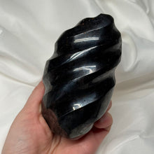 Load image into Gallery viewer, Spiral Hematite Flame