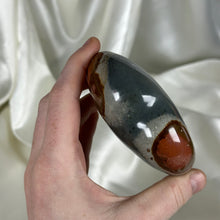 Load image into Gallery viewer, Dual-Toned Polychrome Jasper Heart Carving