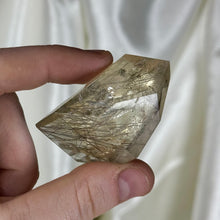 Load image into Gallery viewer, Tourmalinated/Rutilated Citrine with Chlorite