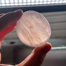 Load image into Gallery viewer, Star Rose Quartz Palmstone A