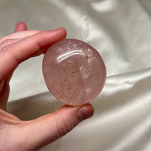 Load image into Gallery viewer, Star Rose Quartz Palmstone B