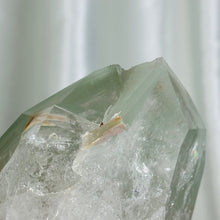 Load image into Gallery viewer, Lithium x Chlorite Quartz Partially Polished Tower I (1lb 1oz)
