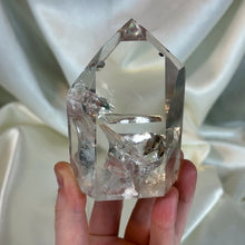 Load image into Gallery viewer, AA Clear Quartz Tower filled with Rainbows (1lb1.1oz)