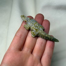 Load image into Gallery viewer, Jasper Alligator Carvings (Choose Your Own!)