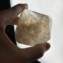 Load image into Gallery viewer, Rainbow-Filled Smoky Citrine on Stand