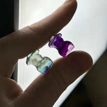 Load image into Gallery viewer, Rainbow Fluorite Goddess Body Carvings