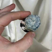 Load image into Gallery viewer, Aquamarine with Black Tourmaline Specimen