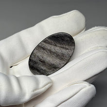 Load image into Gallery viewer, Silver Sheen Obsidian Cabochon 42.08ct