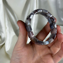 Load image into Gallery viewer, Botswana Agate Beaded Stretch Bangle B