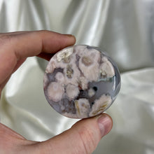 Load image into Gallery viewer, Blue Flower Agate with Moss Agate Ring Dish