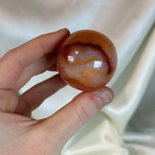 Load image into Gallery viewer, Peachy Carnelian Sphere (4.2oz)