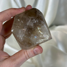 Load image into Gallery viewer, Rainbow-Filled Smoky Citrine on Stand