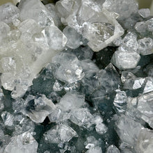 Load image into Gallery viewer, XXL Gemmy Apophyllite on Druzy Chalcedony Freeform